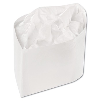 CHEF HATS | AmerCareRoyal RCC2W One Size Fits All Crepe Paper Adjustable Classy Cap - White (1000/Carton)