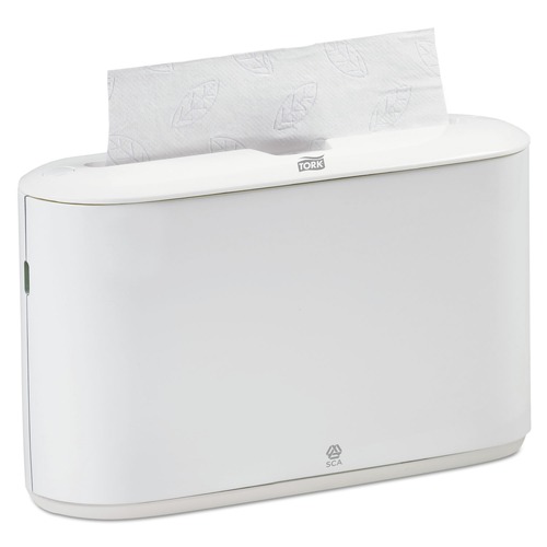 Towel Dispensers | Tork 302020 12.68 in. x 4.56 in. x 7.92 in. Xpress Countertop Towel Dispenser - White (1/Carton) image number 0