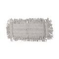 Mop Heads | Boardwalk BWK1618 18 in. x 5 in. Disposable Cotton Dust Mop Head image number 0