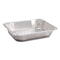 Perforated Roll & Hand Towels | Handi-Foil 32140 Steam Table Aluminum Pan, Half-Size, 2 9/16-in Deep, 100/Carton image number 2