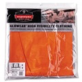 Clothing Protection | Ergodyne 21045 Polyester Mesh GloWear 8210Z Class 2 Economy Vest with Zipper Closure - Large to Extra Large ,Orange image number 1