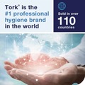 Perforated Roll & Hand Towels | Tork 2461200 2-Ply Septic Safe Advanced Bath Tissue - White (80/Carton) image number 3