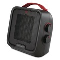 Facility Heaters | Honeywell HCE210B UberHeat 5 Ceramic Heater 4.5 x 4.5 x 8.86 Black image number 0