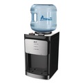 Water Coolers | Avanti WDT40Q3S-IS 3 to 5 Gallon 12 in. x 13 in. x 20 in. Counter Top Thermoelectric Hot and Cold Water Dispenser - Black image number 0