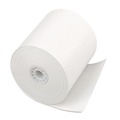 Perforated Roll & Hand Towels | PM Company 8838 3 in. x 225 ft. Direct Thermal Printing Thermal Paper Rolls - White (24/Carton) image number 1