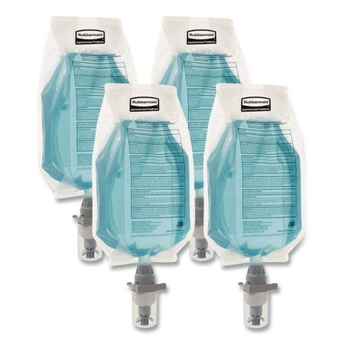 Soap Refills | Rubbermaid Commercial FG750112 Autofoam Lotion Soap with Moisturizer 1100 mL Hand Soap Refill (4/Carton) image number 0