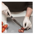Food Service Disposable & Single Use Gloves | Ammex TLF42100 4 mil Powder-Free Latex Disposable Gloves - Small, Ivory (1000/Carton) image number 2