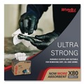 Perforated Roll & Hand Towels | WypAll 41044 11.1 in. x 16.8 in. BRAG Box HYDROKNIT X80 Cloths - White (160/Carton) image number 5