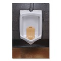 Toilet & Urinal Deodorizers | Boardwalk TSU-P-006I006I-25-AAS80 5.22 oz. Vertical Urinal Screen - Summer Sunshine Scent Yellow (6/Carton) image number 3
