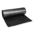 Low-Density Trash Bags | Boardwalk H7658HKKR01 38 in. x 58 in. 60 gal. 0.65 mil Low-Density Can Liners - Black (100/Carton) image number 2
