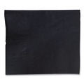 Beverage Napkins | GEN 1402 9 in. x 4.5 in. 2-Ply Cocktail Napkins - Black (2000/Carton) image number 1