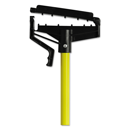 Mop Handles | Nexstep Commercial Products 96516 60 in. Quick-Change Fiberglass Mop Handle - Yellow image number 0