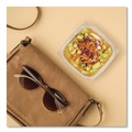 Cleaning Cloths & Wipes | Dart C8SB 8.5 in. x 8.5 in. x 1.51 in. 8 oz. Square Plastic Bowls - Clear (504/Carton) image number 5