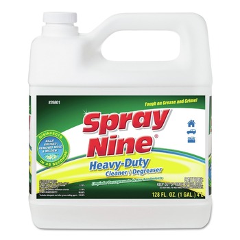 Spray Nine 26801 1 Gallon Bottle Citrus Scent Heavy Duty Cleaner Degreaser Disinfectant