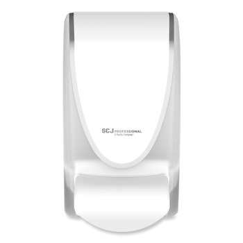 SC Johnson TPW1LDS 4.92 in. x 4.6 in. x 9.25 in. 1 Liter Transparent Manual Dispenser - White (15/Carton)