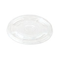 Cup Lids | World Centric CPLCS12 PLA Flat Cold Cup Lids - Clear (1,000/Carton) image number 0