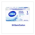 Hygiene Bar Soaps | Dial 52336 92633 4 oz. Deodorant Bar Soap - Iconic Dial Soap Scent (36/Carton) image number 5