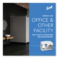 Toilet Tissue Dispensers | Scott 09603 14.25 in. x 6 in. x 9.75 in. Essential Coreless Jumbo Roll Tissue Dispenser - White image number 2