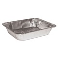 Steam Table Parts | Handi-Foil 321-00-100 10.38 in. x 12.75 in. x 2.56 in. Aluminum Steam Table Pans (100/Carton) image number 0