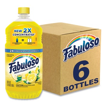 Colgate-Palmolive Co. MX06157A 56 oz. Bottle Multi-Use Cleaner - Refreshing Lemon Scent (6/Carton)