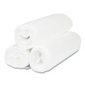 High-Density Trash Bags | Inteplast Group S334011N 33 gal. 11 microns 33 in. x 40 in. High-Density Interleaved Commercial Can Liners - Clear (25 Bags/Roll, 20 Rolls/Carton) image number 3