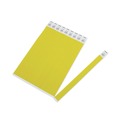 Wristbands | Advantus 91123 9.75 in. x 0.75 in. Numbered Crowd Management Wristbands - Neon Yellow (500/Pack) image number 0
