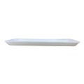 Food Containers & Lids | GEN 1525WH 14.5 in. x 8 in. x 0.75 in. #1525 Meat Trays - White (250/Carton) image number 1
