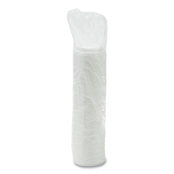 Dart 16EL Cappuccino Dome Sipper Lids Fits 12 oz. to 24 oz. Hot Cups - White (1000/Carton)