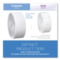 Toilet Tissues | Scott 07005 Essential 3.75 in. x 2300 ft. Septic Safe Coreless JRT - White (12 Rolls/Carton) image number 2