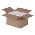 Food Containers & Lids | Eco-Products EP-SCRC32NFA 32 oz 4.71 in. x 7.01 in. x 1.04 in. Sugarcane Fiber WorldView Vanguard Rectangular Container - White (400/Carton) image number 3