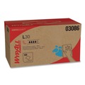 Perforated Roll & Hand Towels | WypAll 03086 10 in. x 9.8 in. POP-UP Box L30 Towels - White (1200/Carton) image number 1