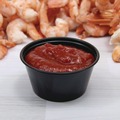 Cups | Dart P325BLK 3.25 oz. Polystyrene Portion Cups - Black (2500/Carton) image number 4