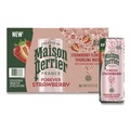 Bottled Water | Nestle 12575227 11.15 oz Maison Perrier Sparkling Water - Strawberry (8/Box) image number 0