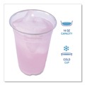 Cups | Boardwalk BWKPET14 14 oz. PET Cups - Clear (50/Bag, 20 Bags/Carton) image number 7