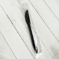 Disposable Knives | Boardwalk BWKKNIFEBLPPIW Mediumweight Wrapped Polypropylene Plastic Knife Cutlery - Black (1000/Carton) image number 3