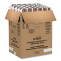 Cups | Dart 20U16ESC 20 oz. Fusion Escape Foam Hot/Cold Cups - Brown/Black (500/Carton) image number 3