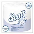 Perforated Roll & Hand Towels | Scott 05102 Essential Septic-Safe Standard Roll Bathroom Tissue for Business - White (1210 Sheets/Roll, 80 Rolls/Carton) image number 3
