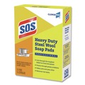 Scouring Pads & Sticks | S.O.S. 88320 2.4 in. x 3 in. Steel Wool Soap Pads (15 Pads/Box 12 Boxes/Carton) image number 4