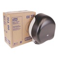 Toilet Tissue Dispensers | Tork 66TR 10.63 x 5.75 x 12 Jumbo Bath Tissue Dispenser - Smoke (1/Carton) image number 1