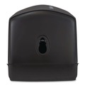 Towel Dispensers | GEN T600BK 8.99 in. x 8.7 in. x 12.65 in. Centerpull Roll Towel Dispenser - Black image number 1