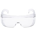 Safety Glasses | 3M TGV01-100 Tour-Guard V Protective Frameless OTG Eyewear - Clear Single Lens (100/Carton) image number 1