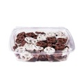 Food Containers & Lids | Dart CH35DEF ClearPac SafeSeal 7.9 in. x 8.8 in. x 1.8 in. Tamper-Resistant/Evident Containers - Clear (200/Carton) image number 4