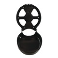 Toilet Tissue Dispensers | Boardwalk R2000BKBW 11 in. x 6.25 in. x 12.25 in. Single Jumbo Toilet Tissue Dispenser - Black image number 4