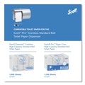 Toilet Tissue Dispensers | Scott 09606 7 1/10 in. x 10 1/10 in. x 6 2/5 in. Pro Coreless SRB Stainless Steel Tissue Dispenser image number 8