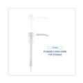 Water & Solvent Pumps | Boardwalk 516160 1 oz 12 in. Tube Plastic Siphon Pump for 1 Gallon Bottles - White (12/Carton) image number 3