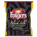 Coffee - Caffeinated | Folgers 2550000019 1.4 oz. Packet Coffee - Black Silk (42/Carton) image number 0