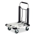 Hand & Platform Trucks | Safco 4062 STOW AWAY 275 lbs. Capacity 19 in. x 17.75 in. x 38.75 in. Collapsible Medium Hand Truck - Aluminum image number 4