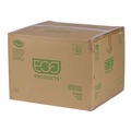 Food Containers & Lids | Eco-Products EP-RC48 8 in. x 6 in. x 2 in. 48 oz. Renewable and Compostable Rectangular Plastic Deli Containers - Clear (200/Carton) image number 3