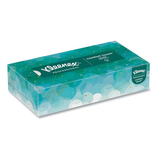 Facial Tissues | Kleenex 21400 2-Ply Facial Tissues - White (100 Sheets/Box) image number 0