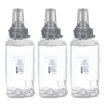 PROVON 8821-03 1250 mL Refill Clear and Mild Foam Hand Wash - Unscented (3/Carton)